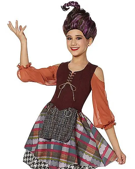 Spirit Halloween Tween Mary Sanderson Dress - Hocus Pocus 4 Spirit Halloween Tween Mary Sanderson Dress - Hocus Pocus - Image 2