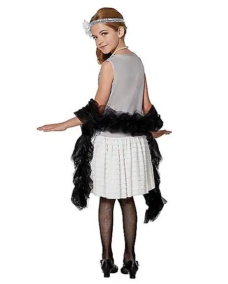 Spirit Halloween Kids Flapper Costume 4 Spirit Halloween Kids Flapper Costume - Image 2