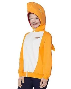 Halloween Clothing Theme Store 23 Spirit Halloween Adult Grandma Shark Costume Hoodie - Baby Shark