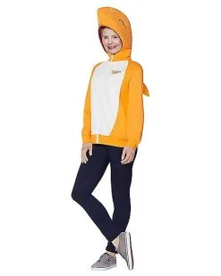 Spirit Halloween Adult Grandma Shark Costume Hoodie - Baby Shark -Halloween Clothing Theme Store 07558844 c