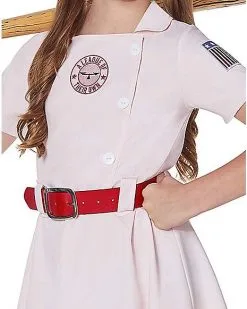 Spirit Halloween Kids Dottie Costume - A League Of Their Own -Halloween Clothing Theme Store 07559842 c