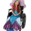 Spirit Halloween Kids Mermaid Wheelchair Costume -Halloween Clothing Theme Store 07580129 a