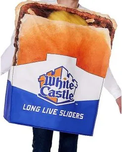 Spirit Halloween Adult Sliders Costume - White Castle -Halloween Clothing Theme Store 07630460 c
