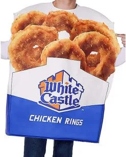 Spirit Halloween Adult Chicken Rings Costume - White Castle -Halloween Clothing Theme Store 07630494 d