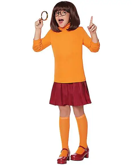 Spirit Halloween Kids Velma Costume - Scooby-Doo 2 Spirit Halloween Kids Velma Costume - Scooby-Doo -Halloween Clothing Theme Store 07650930 a