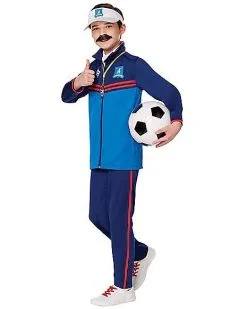 Spirit Halloween Kids Ted Lasso Costume