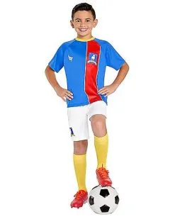 Spirit Halloween Kids AFC Richmond Soccer Costume - Ted Lasso