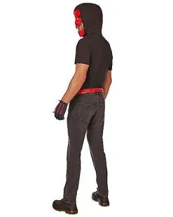 Spirit Halloween Adult Fortnite Deimos Costume -Halloween Clothing Theme Store 07651813 b