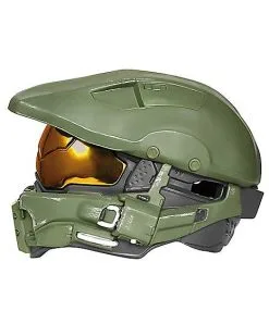 Spirit Halloween Kids Master Chief Light-Up Helmet Deluxe - Halo 10 Spirit Halloween Kids Master Chief Light-Up Helmet Deluxe - Halo -Halloween Clothing Theme Store 07651862 c