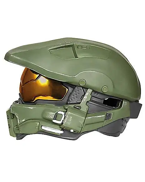 Spirit Halloween Kids Master Chief Light-Up Helmet Deluxe - Halo 5 Spirit Halloween Kids Master Chief Light-Up Helmet Deluxe - Halo - Image 3
