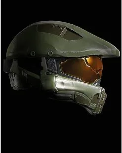 Spirit Halloween Kids Master Chief Light-Up Helmet Deluxe - Halo 13 Spirit Halloween Kids Master Chief Light-Up Helmet Deluxe - Halo -Halloween Clothing Theme Store 07651862 f