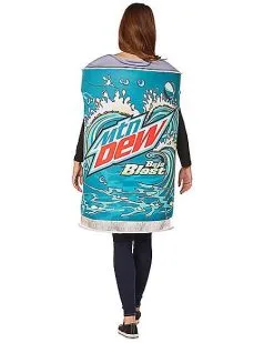 Spirit Halloween Adult 3D Mountain Dew Baja Blast Costume 9 Spirit Halloween Adult 3D Mountain Dew Baja Blast Costume -Halloween Clothing Theme Store 07656556 d